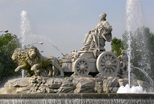 Estatua de la diosa Cibeles